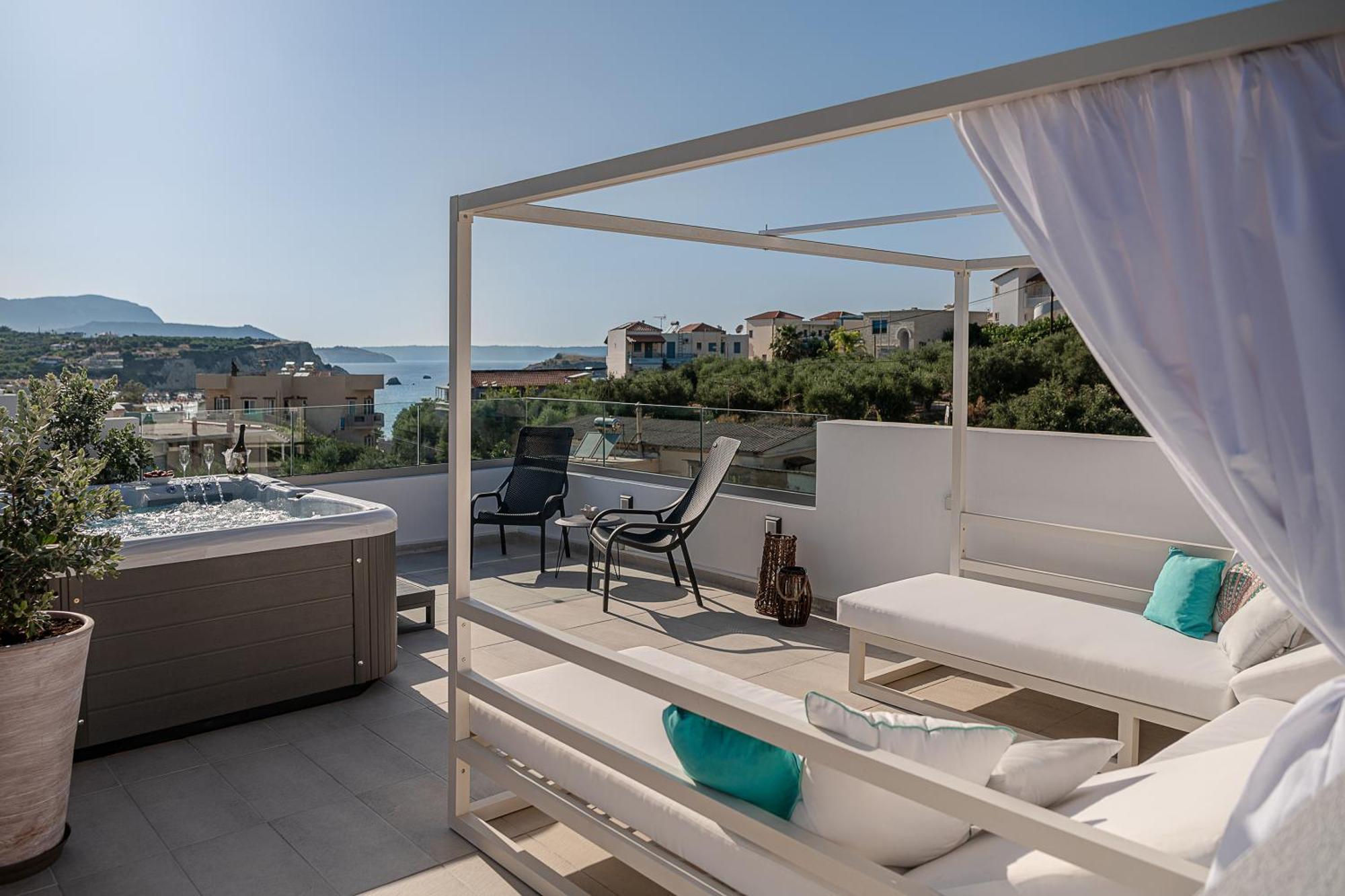 Avrilia Seaside Villa Heated Pool Almirída Kültér fotó
