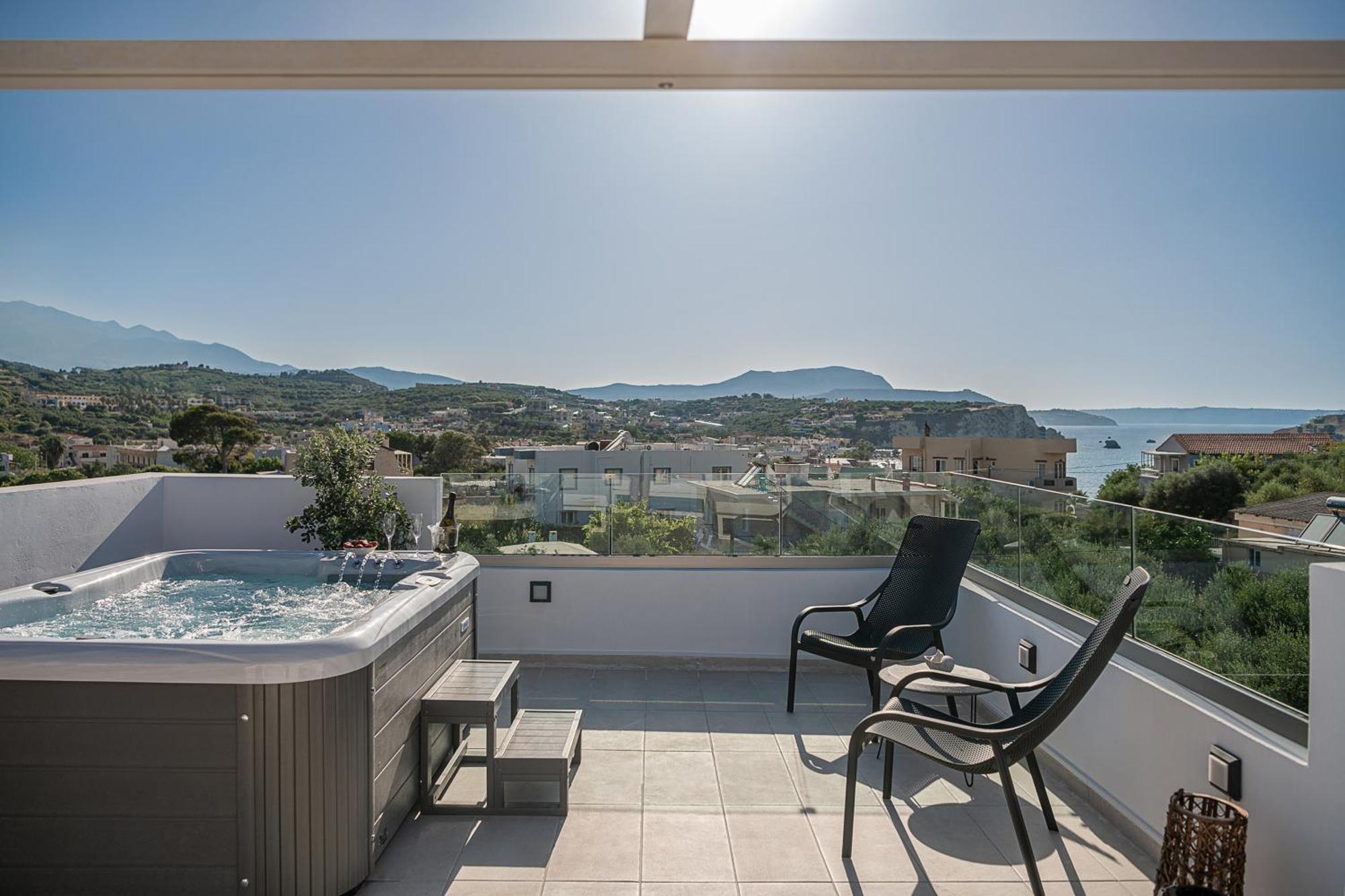 Avrilia Seaside Villa Heated Pool Almirída Kültér fotó