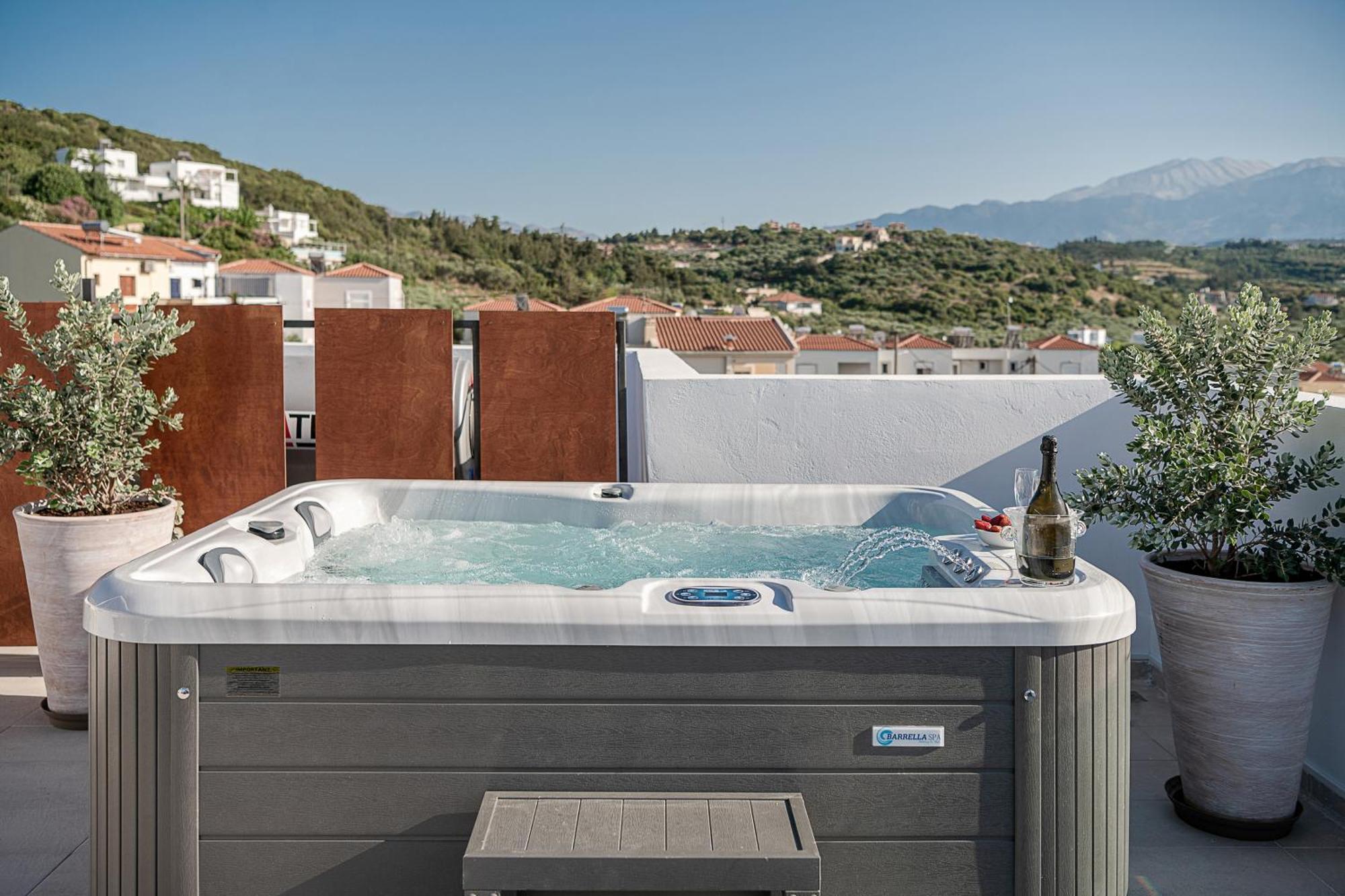 Avrilia Seaside Villa Heated Pool Almirída Kültér fotó